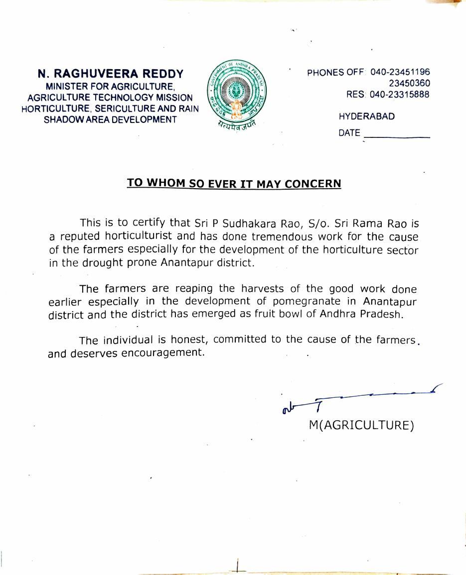 Anantapur has emerged as the fruit bowl of Andhra Pradesh